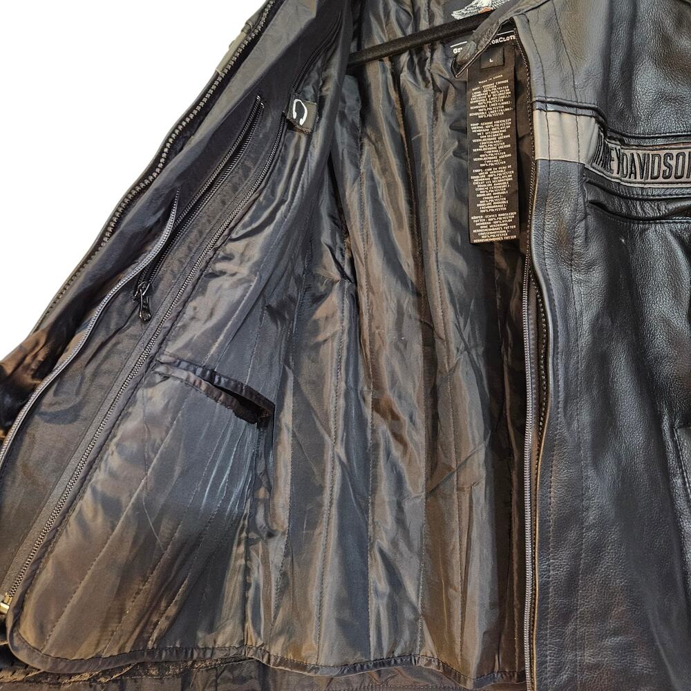 Harley Davidson Triple Vent Evolution Leather Rid… - image 5